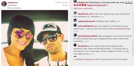 Syuting Klip Merana, Jupe Ditemani Gaston