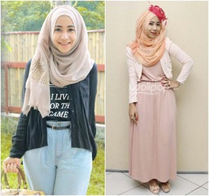 Tampil Chic dengan Jelly Shoes Ala Finalis Hijab Hunt 2013, Sheila R