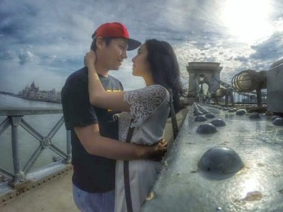 So Sweet... Gading dan Gisel Mesra di Budapest