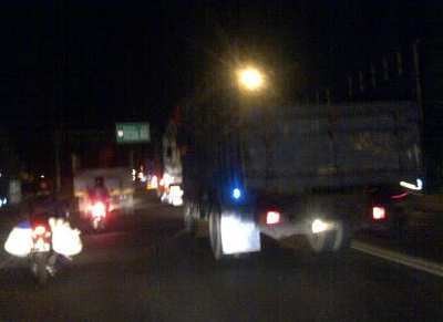 H-3, Masih Dijumpai Iring-iringan Truk di Jalan-jalan