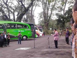 189 PNS Gedung Sate Mudik Bareng