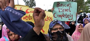 Berkabung untuk Gaza, Pakistan Kibarkan Bendera Setengah Tiang Hari Ini