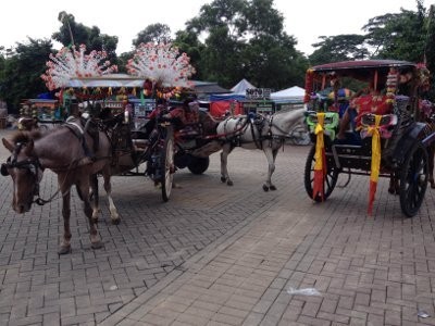 Curhatan Tukang Delman Ketika Monas Sepi Pengunjung