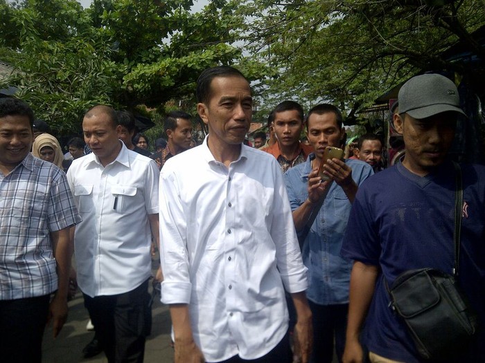 Bakal Tinggalkan Ahok, Jokowi: Masih Lama, Nggak Ada Pesan Khusus