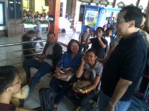 CT dan Wamenhub Cek Kenyamanan Kereta Api di Stasiun Tawang Semarang