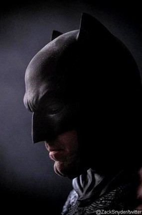 Wajah Lain Ben Affleck dengan Kostum Batman