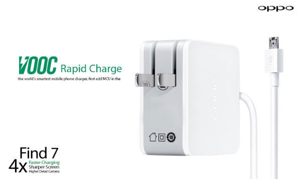 VOOC Rapid Charge, Adapter Cerdas Solusi Pengisian Cepat pada Find 7