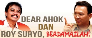 Momen Lebaran, Apakah Roy Suryo dan Ahok Sudah Saling Memaafkan?