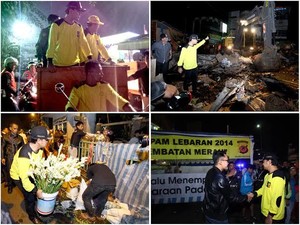 Walikota Bima Arya Ikut Bersihkan Bogor dari Sampah Sisa Malam Takbiran