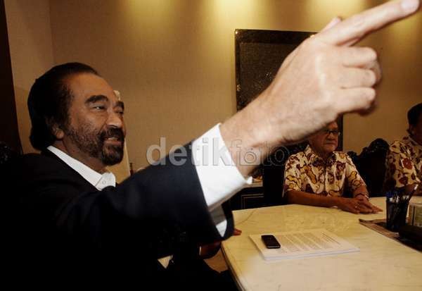 Silaturahim ke Rumah Mega, Paloh: Cuma Halal Bihalal dan Kumpul Saja