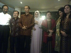 Ini Pembicaraan Jokowi dengan Tokoh Politik di Kediaman Surya Paloh