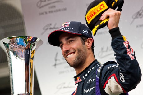 Nyaris Tak Finis, Ricciardo Sangat Gembira Bisa Menang