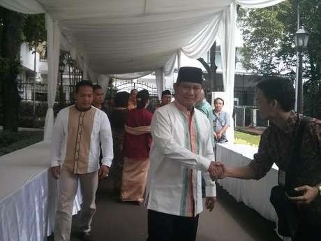 Open House Prabowo di Hambalang Dihadiri 1.000-an Warga