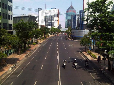 Ini Penampakan Jantung Kota Pahlawan pada Hari Kedua Lebaran