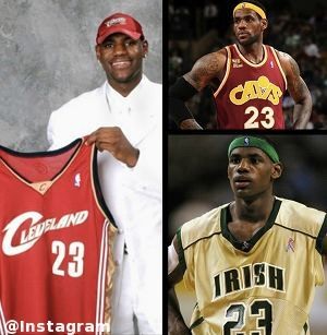 King James Kembali Pakai Nomor 23