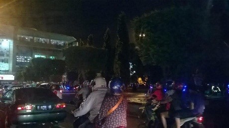 Libur Lebaran, Simpang Lima Semarang Diserbu Pemudik