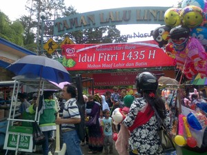 Ini Taman Lalu Lintas yang Disesaki 10 Ribu Pengunjung saat Libur Lebaran