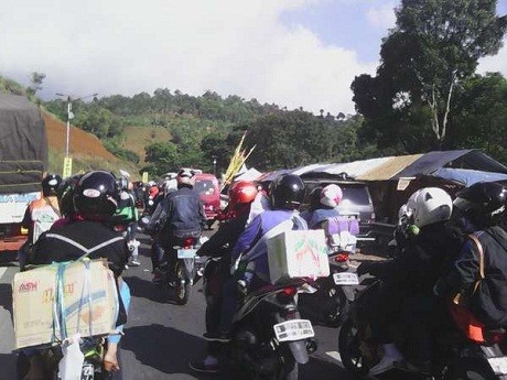 Banyak Mobil Mogok di Tanjakan Gentong, Lalin Tersendat