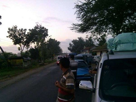 Kebumen Macet Total, 3 Jam Mobil Bergerak Hanya 2 Meter