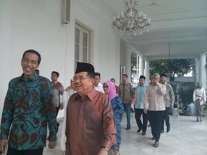 JK Belum Bicara Soal Rumah Transisi dengan Jokowi