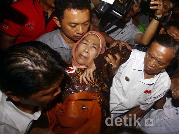 Halal Bihalal, Pendukung Prabowo Pingsan