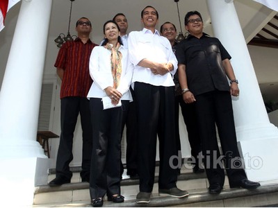 Jokowi Resmikan Kantor Transisi Jokowi-JK