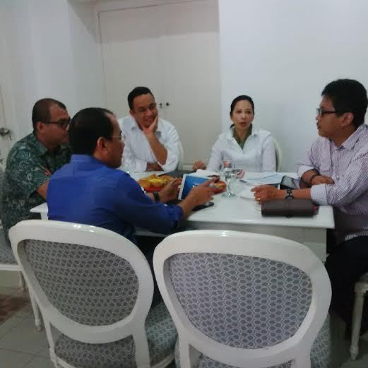 Begini Suasana Sederhana Rapat Tim Transisi Jokowi-JK