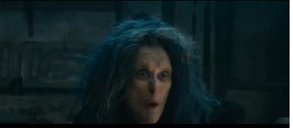 Hii..Ini Penampilan Seram Meryl Streep sebagai Penyihir