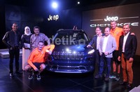 Dua pemain Juventus Leonardo Bonucci dan Giorgio Chiellini juga hadir dalam peluncuran All New Jeep Cherokee.