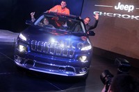 Peluncuran All New Jeep Cherokee 2.4 liter juga dihadiri oleh mantan Menperin Fahmi Idris.