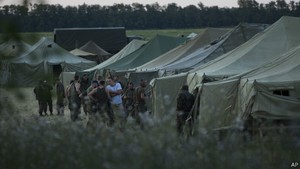 Tentara Ukraina Terdampar di Rusia