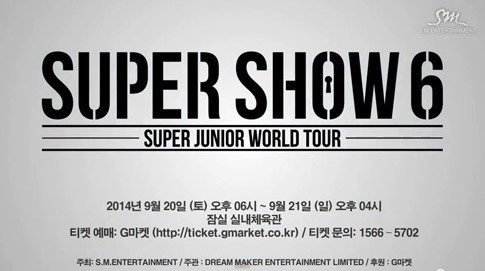 Konser Super Junior Super Show 6 Seoul Digelar September