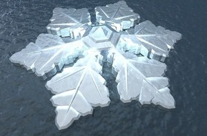 Keren! Norwegia Akan Punya Hotel Terapung Berbentuk Salju Raksasa