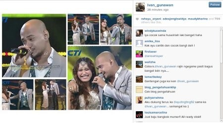 Ivan Gunawan Unggah Foto Ayu Ting Ting dan Husein, Bentuk Cemburu?