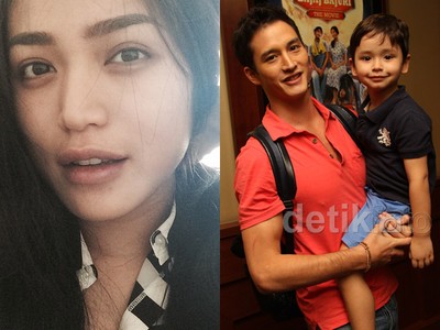 Jessica Iskandar Tanpa Make-up, Anak Mike Lewis Curi Perhatian