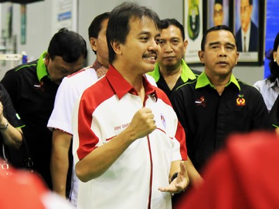 Menpora Tinjau Pelatnas Cipayung