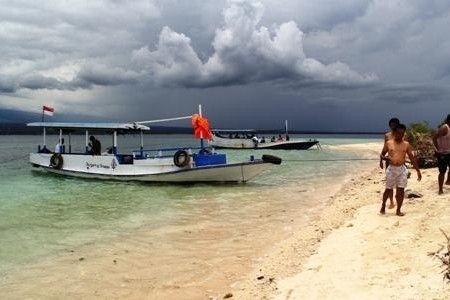 Kite Surfing, Berselancar Ditarik Layang-layang di Banyuwangi