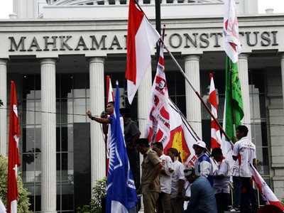 Massa Prabowo-Hatta Kembali Berunjukrasa