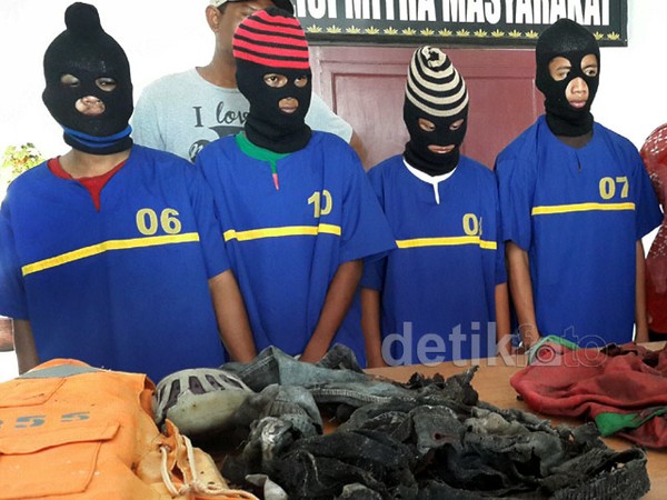 Empat Pelaku Mutilasi di Riau Dibekuk