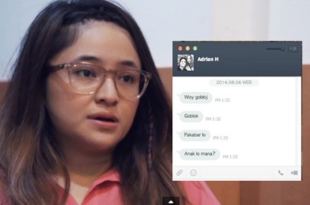 Duh, Marshanda Dipanggil Goblok oleh Adik di LINE