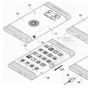 Samsung Uji Smartphone dengan Display 3 Sisi