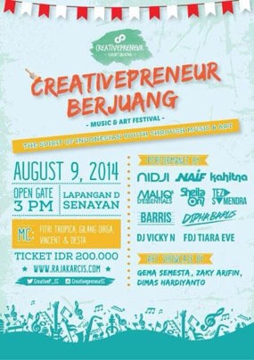 Siap Kobarkan Semangat di Creativepreneur Berjuang