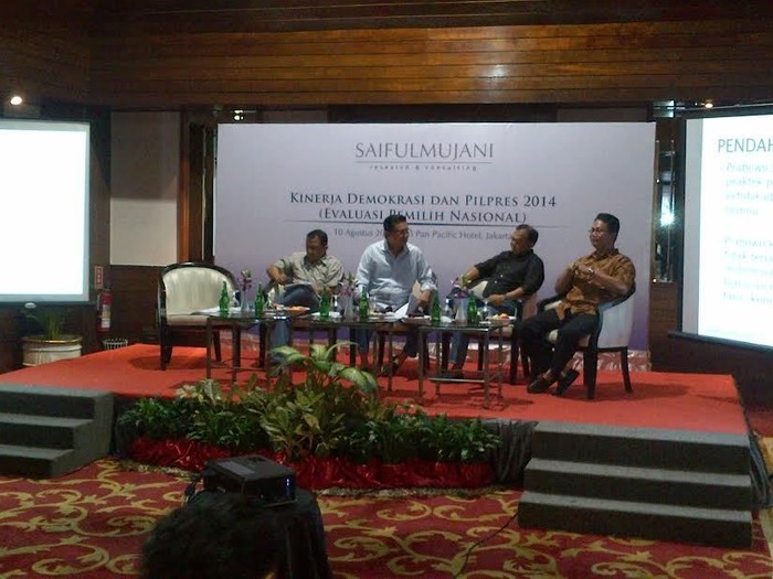 Survei SMRC: 80% Pemilih Sebut Pilpres Bebas dan Jujur