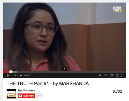 Rilis Video Lagi, Marshanda Ungkap Kejadian Aneh Sebelum Dijemput Paksa