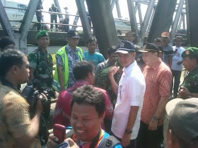 Apa Respons Ganjar soal Jembatan Comal yang Kembali Ambles?