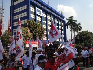 Kawal Sidang MK dan DKPP, Massa Prabowo-Hatta Pecah Jadi Dua