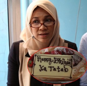 Ini Dia Kue Ulang Tahun dari Ibunda untuk Marshanda
