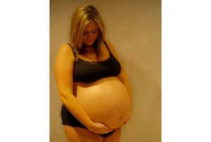 Wow! Saat Hamil Bobot Lara Naik 42 Kg dengan Lingkar Perut Mencapai 1,4 m