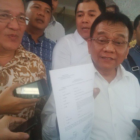 Ketua Gerindra DKI Laporkan Ketua KPU atas Dugaan Pencemaran Nama Baik