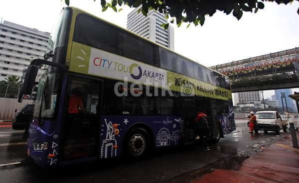 DKI Akan Tambah 100 Bus Tingkat Gratis Tahun Ini